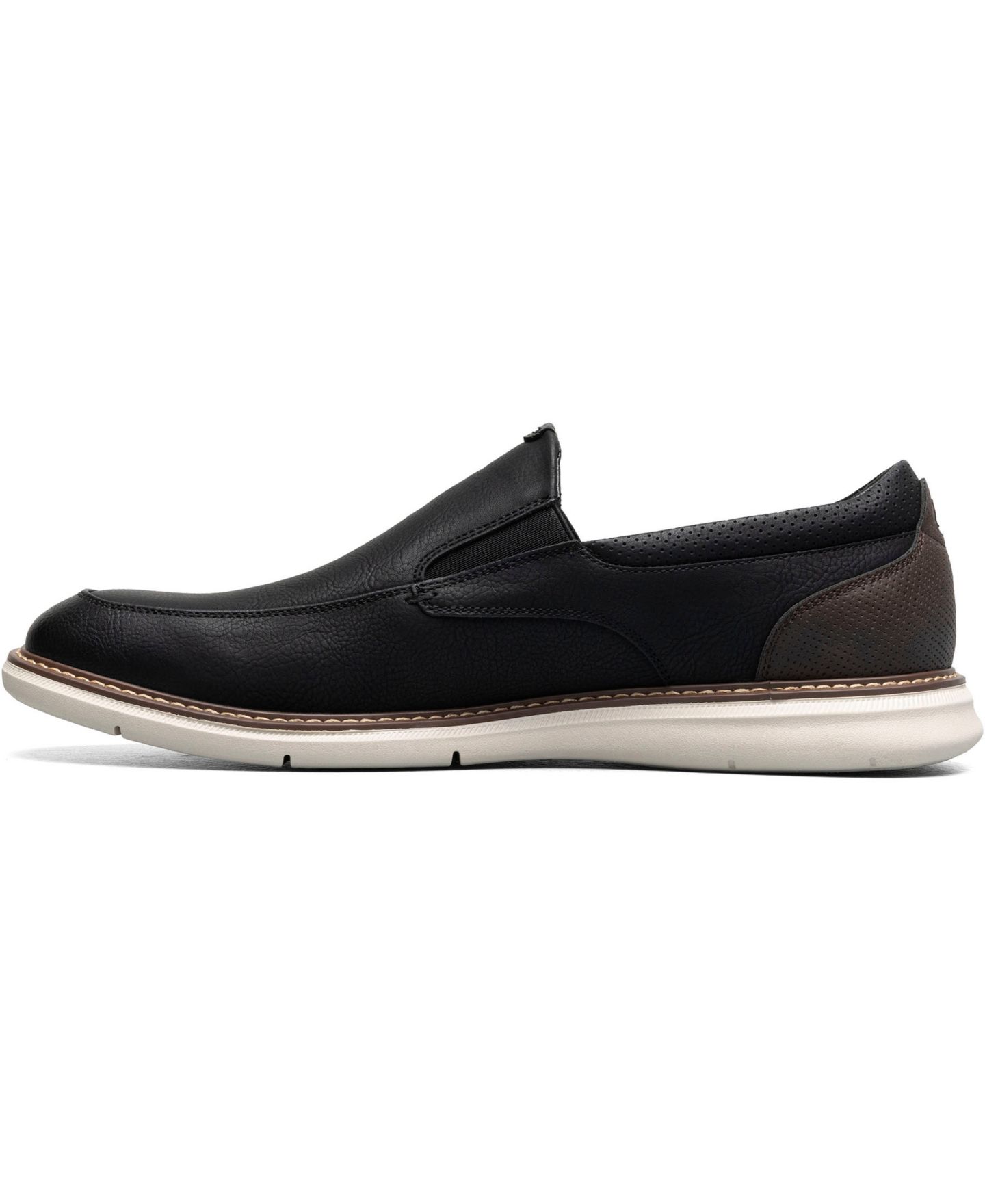 Мужские туфли Nunn Bush Chase Casual Slip On, цвет: Чёрный — фото 5