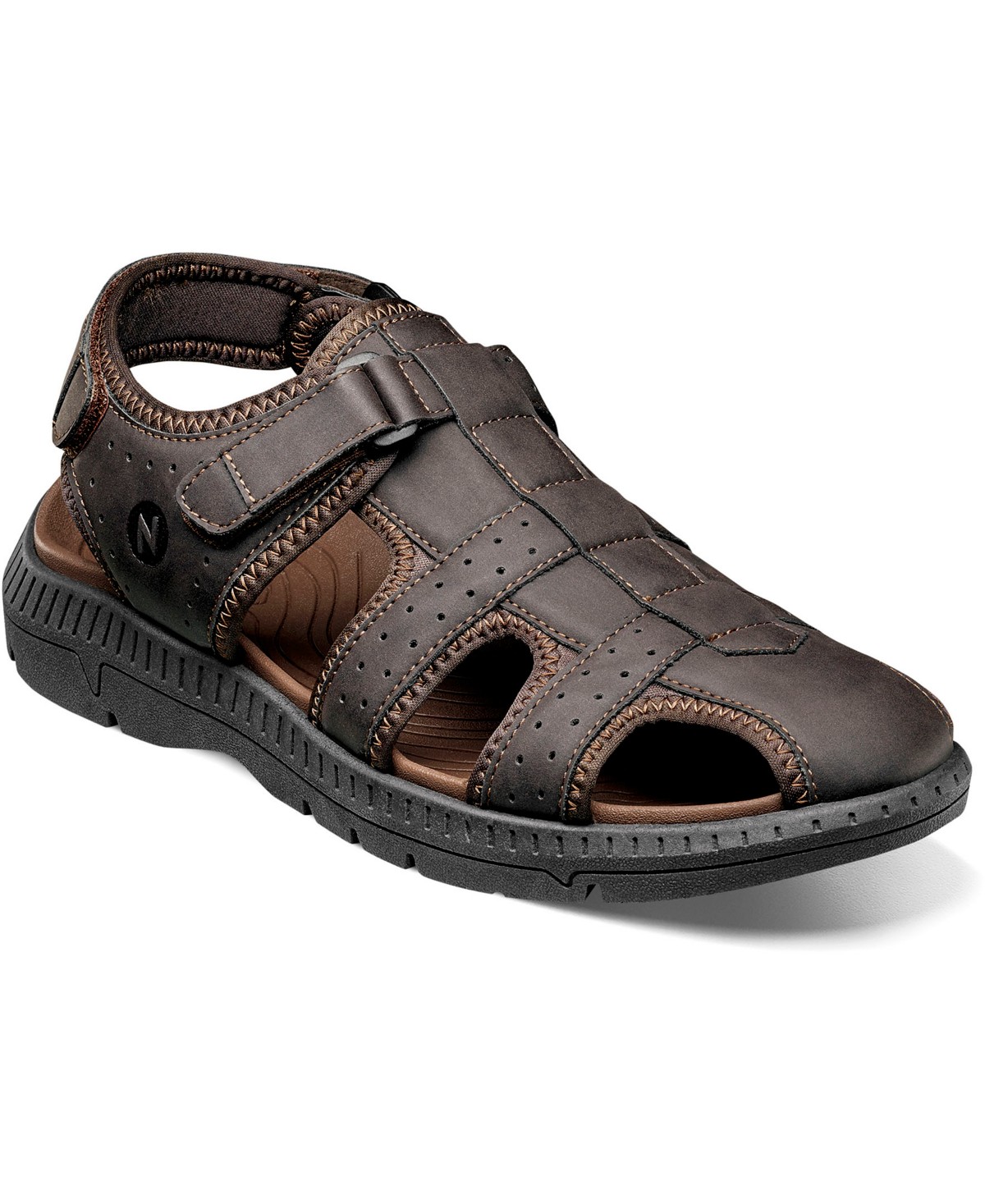 Мужские сандалии Nunn Bush Men's Laguna Closed Toe Fisherman Sandal — фото 1