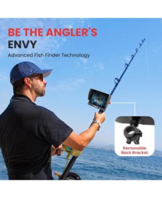 7'' LCD Monitor Underwater Fishing Camera, 1000TVL, Infrared, Waterproof, Black