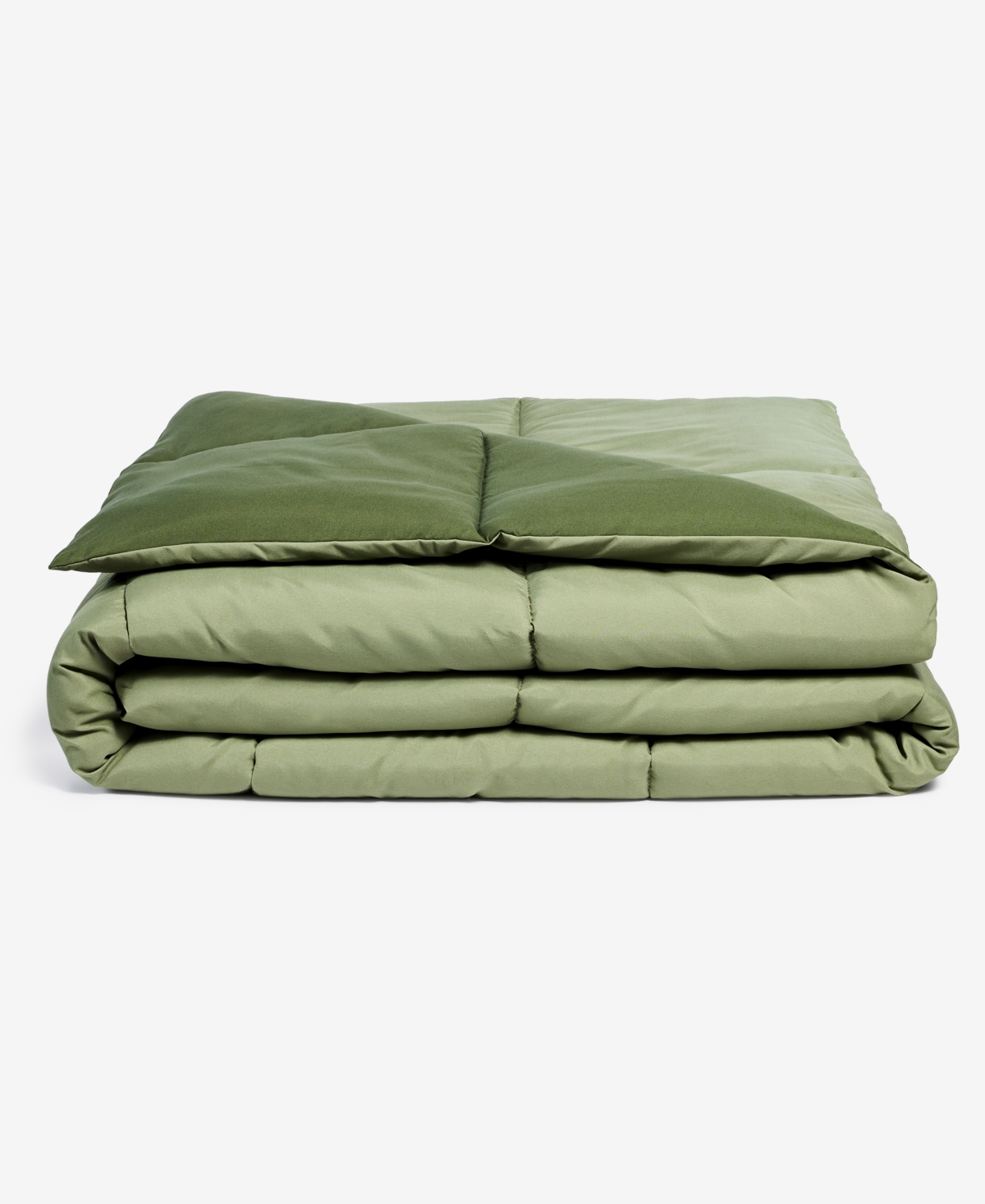 Arch Studio Microfiber Down Alternative Comforter, Full/queen, Exclusively At Macy's In Olive