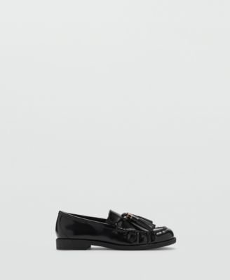Women's Leather Tassel Loafers