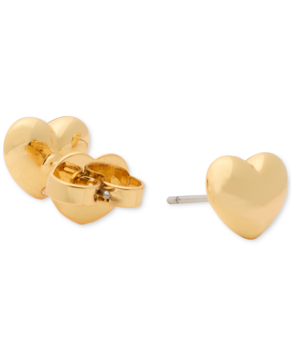 Kate Spade New York Heart You Mini Polished Stud Earrings In Gold