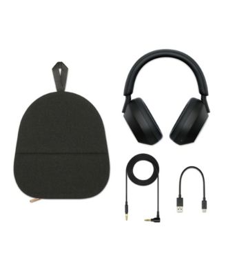 WH-1000XM5 Wireless Noise Canceling Over-Ear Headphones (Black) with Truly Wireless Earbuds (Black) bundle