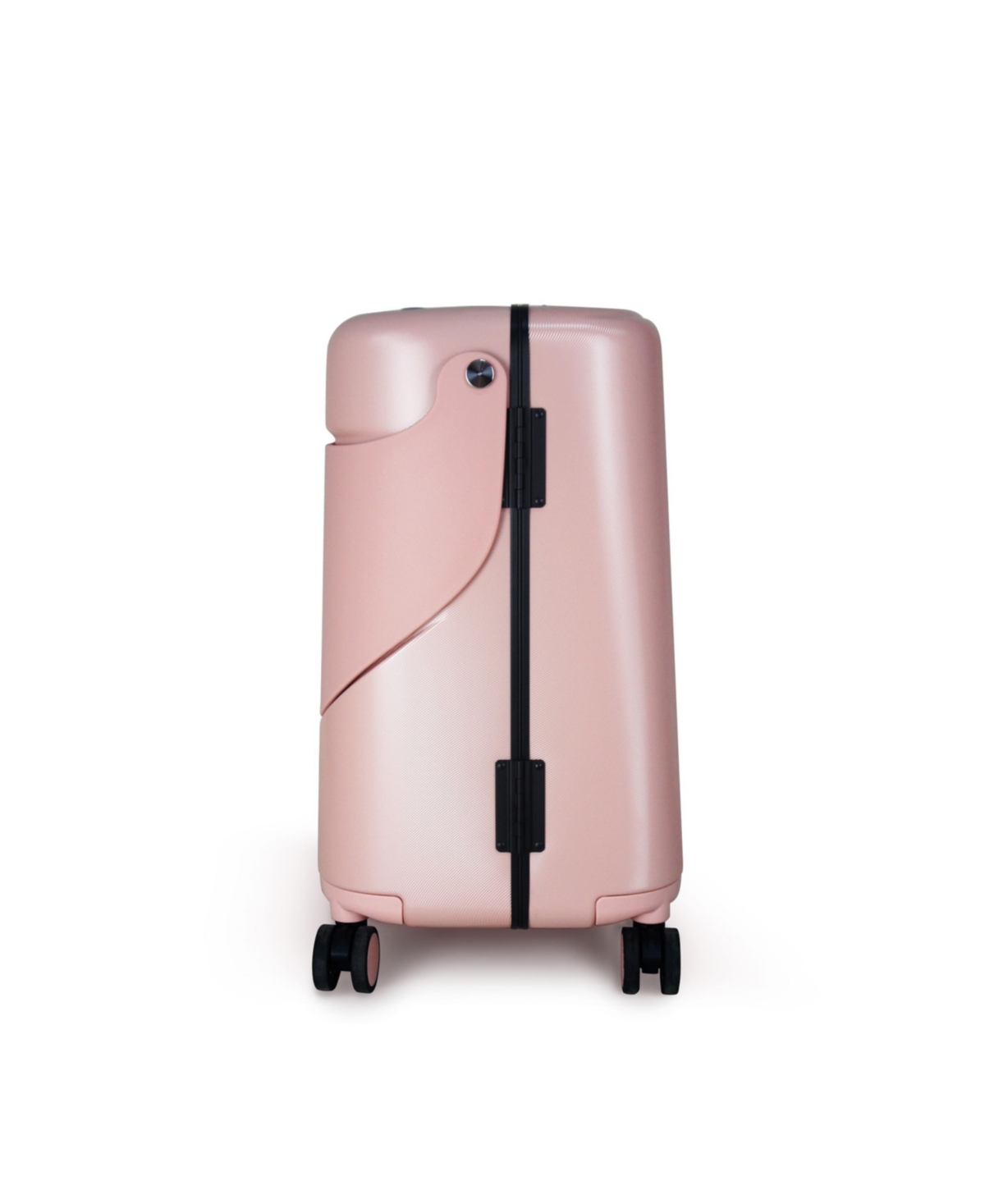 Miamily Infant Multi-functional Seatback Carry On Luggage In Dusty Pink