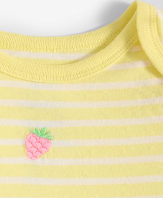 Baby Girls Club Stripe Sunsuit, Exclusively at Macy's