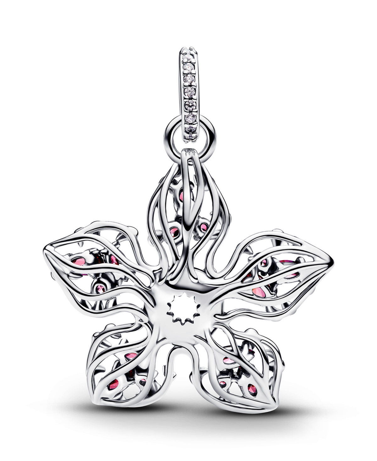 Pandora Stranger Things Demogorgon Large Dangle Charm In Sterling Silver