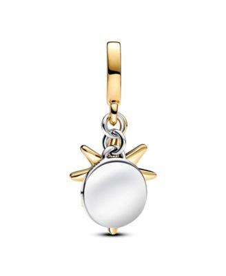 Engravable North Star Lab-Grown Diamond Dangle Charm