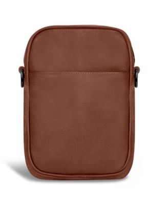 Onyx Vertical Leather Cross Body