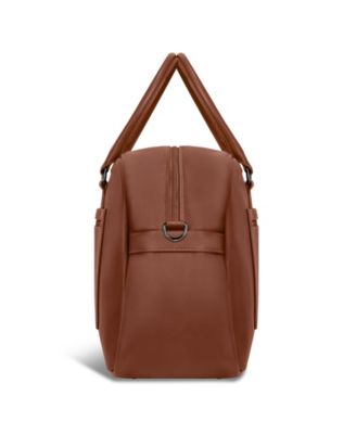Onyx Leather Duffle Bag