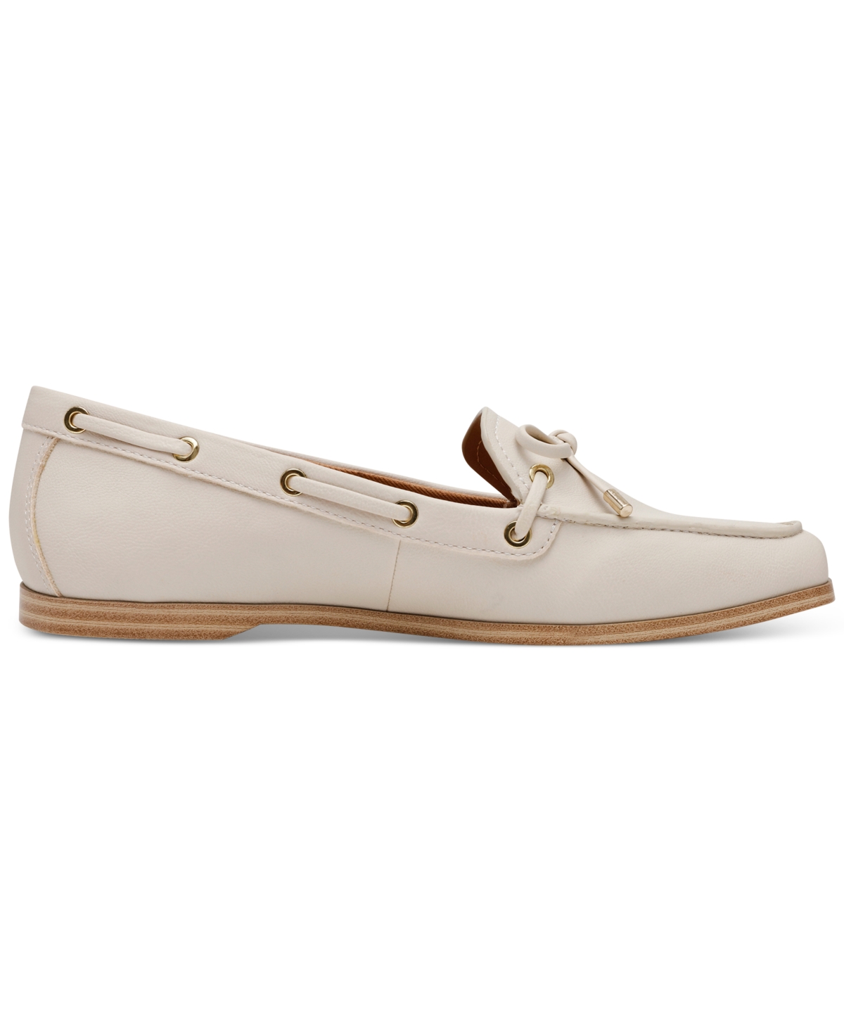 Dv Dolce Vita Women's Modern Boat Shoe Loafers In Ivory