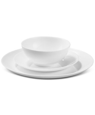 Opal Glass Coupe 12 Pc. Dinnerware Set, Service for 4, Exclusively at Macy's