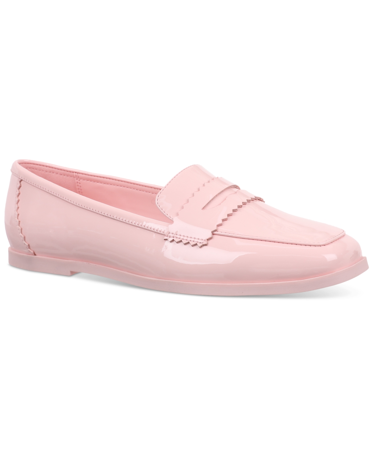 On 34th Women's Charlotte Loafer Flats, Exclusively At Macy's In Rose Patent