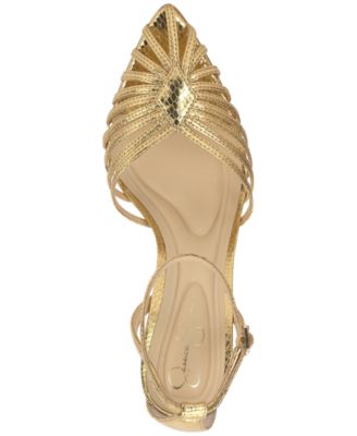 Women's Paveri Huarache Strappy Stiletto Pumps