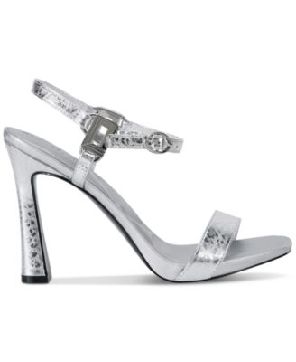 Cybil High-Heel Square-Toe Sandals