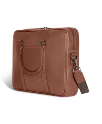 Onyx Collection Leather Slim Briefcase