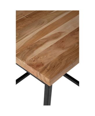 Ames Solid Wood Modern End Table