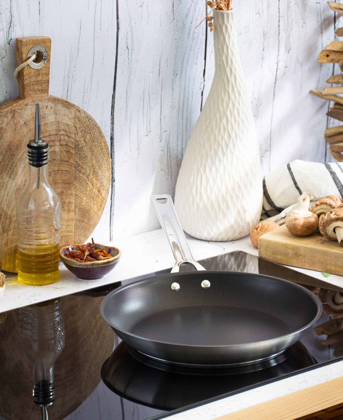 Cristel 2 Pc Nonstick Frypan Set In No Color