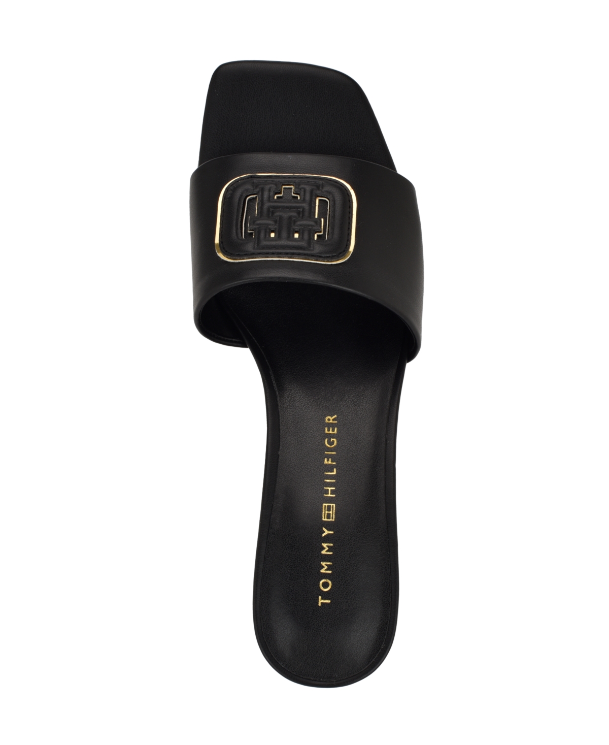Tommy Hilfiger Penni Slide Sandal In Black