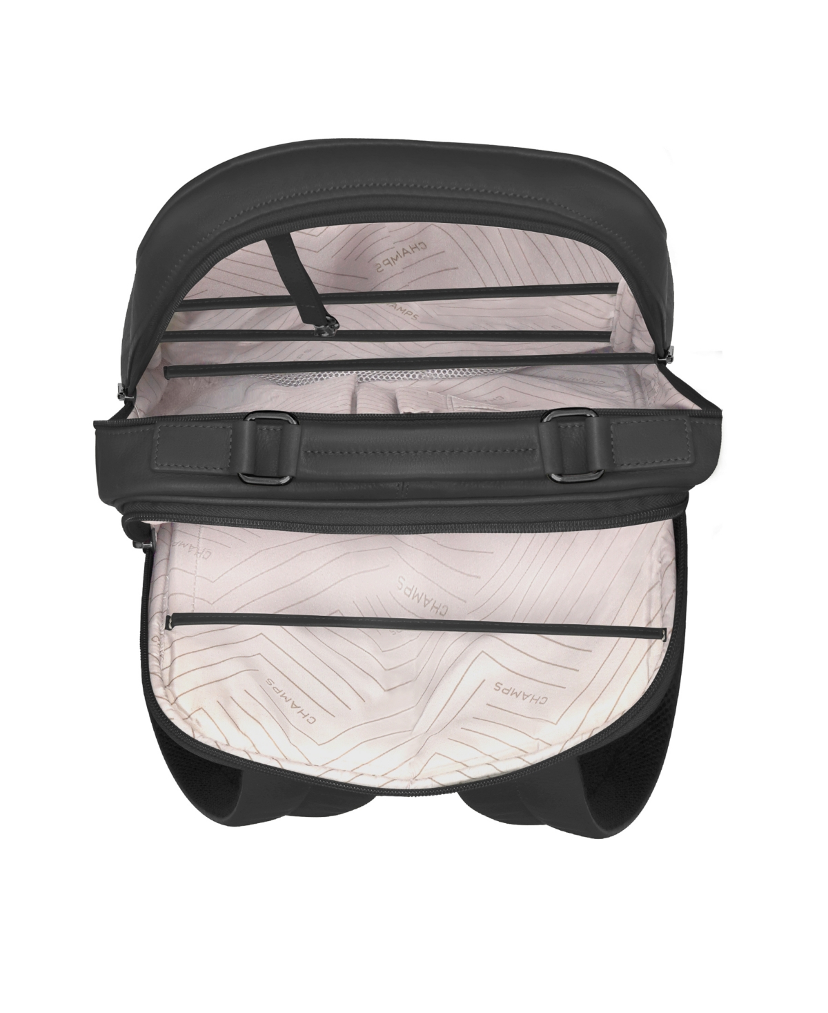 Champs Onyx Collection Compact Backpack In Black