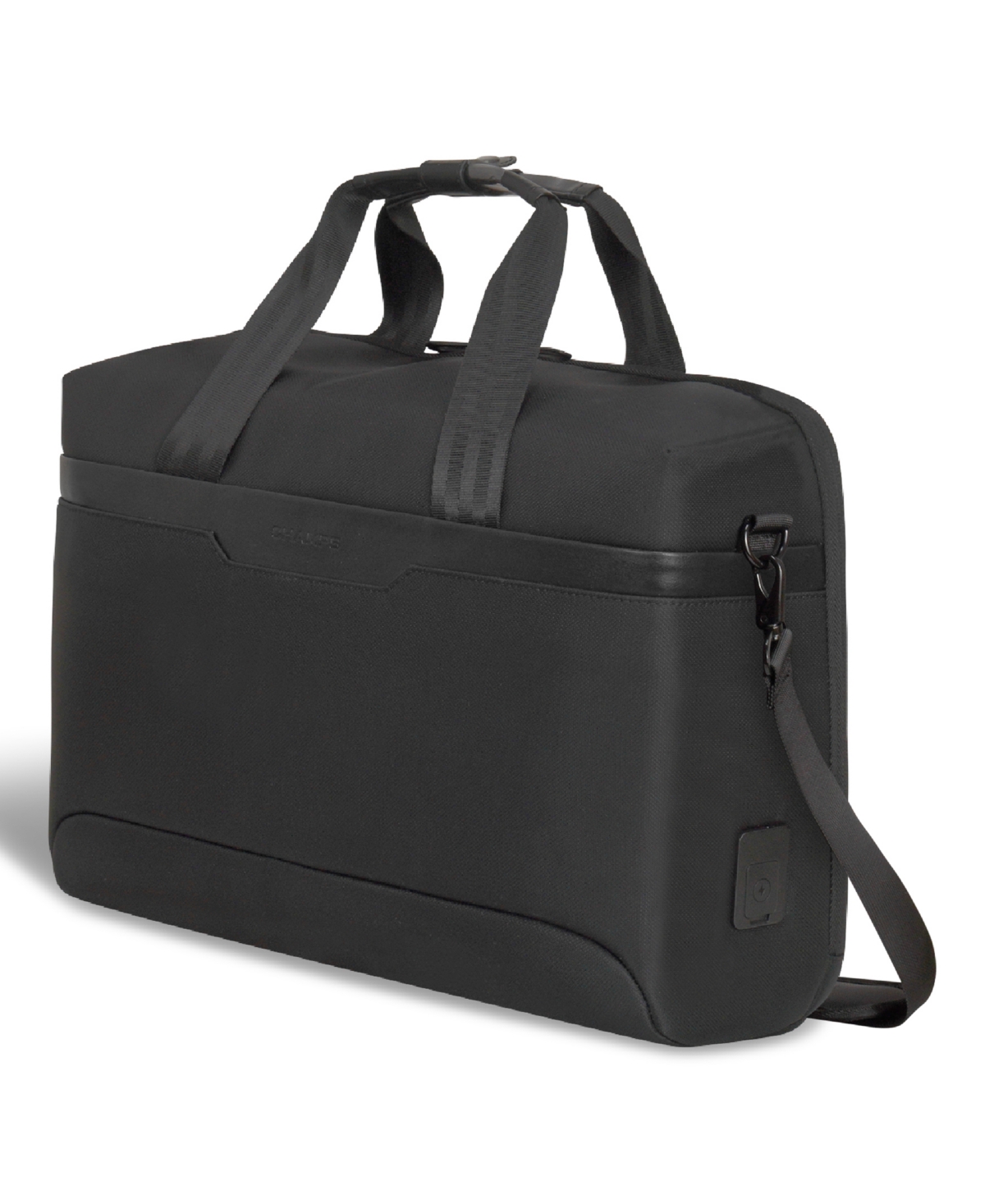 Champs Onyx Collection Laptop Bag In Black
