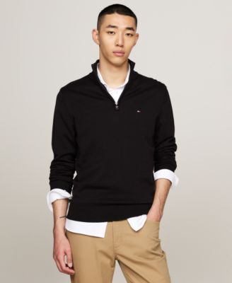 Men's Essential Quarter-Zip Knit Sweater