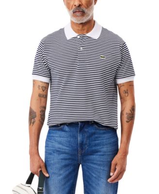 Lacoste - Men's Stripe Logo Polo Shirt