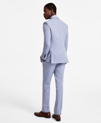 Men's Modern-Fit Stretch Nested Suit
