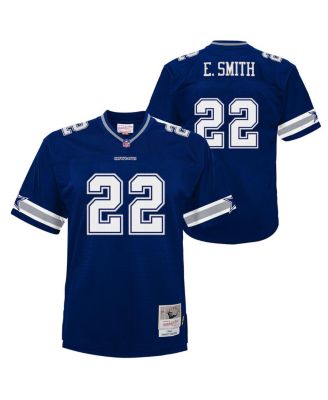 Mitchell & Ness - Big Boys and Girls Emmitt Smith Navy Dallas Cowboys 1996 Legacy Jersey