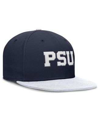 Men's Navy/White Penn State Nittany Lions Two-Tone Primetime Performance Fitted Hat