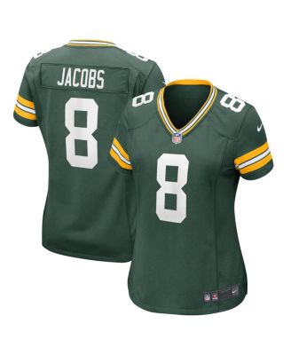 Nike - Women's Josh Jacobs Green Green Bay Packers Team Game Jersey