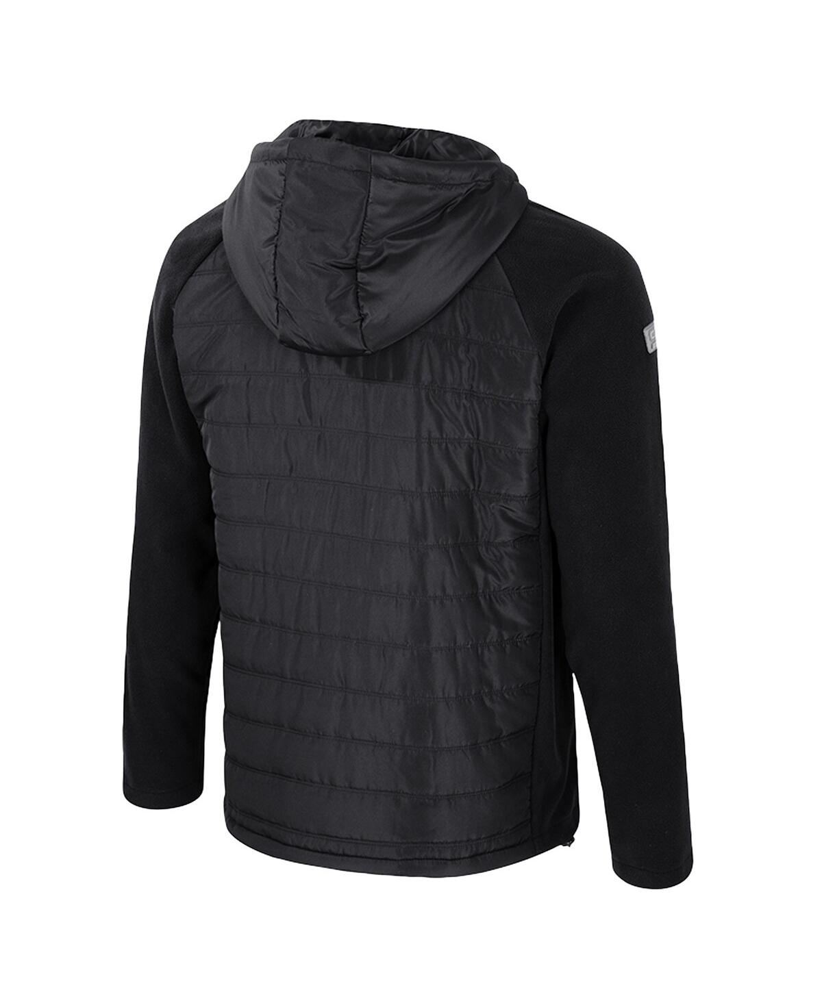 Colosseum Men's Black Lsu Tigers Block The Sun Full-zip Hooded Jacket In Black