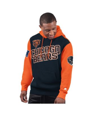 Starter - Men's Navy Chicago Bears Extreme Pullover Hoodie
