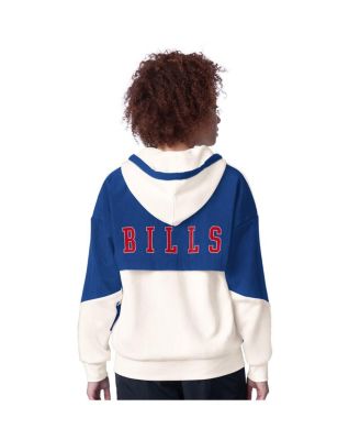 Women's White Buffalo Bills Scrimmage Full-Zip Hoodie