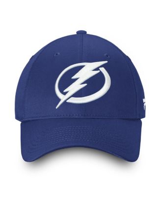 Men's Blue Tampa Bay Lightning Core Adjustable Hat