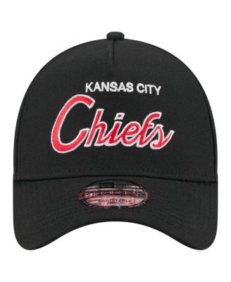 Men's Black Kansas City Chiefs Smith 9FORTY Adjustable hat