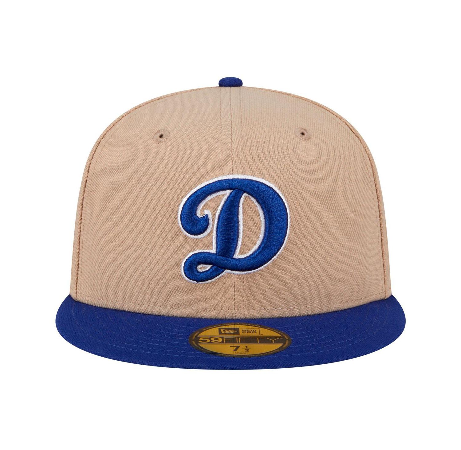 Men's Khaki Los Angeles Dodgers 59FIFTY Fitted Hat