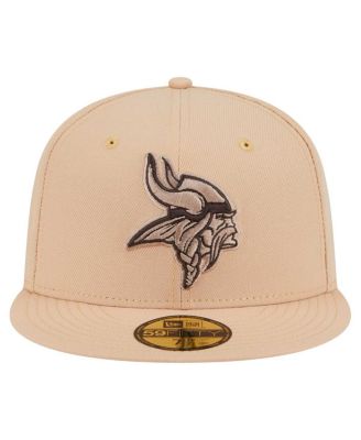 Men's Tan Minnesota Vikings Candied Pecan 59FIFTY Fitted Hat