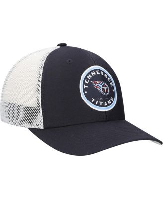 Men's Navy Tennessee Titans Disclose Trophy Flex Hat