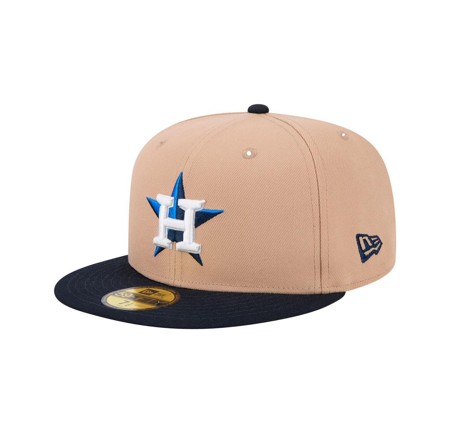 Men's Khaki Houston Astros 59FIFTY Fitted Hat