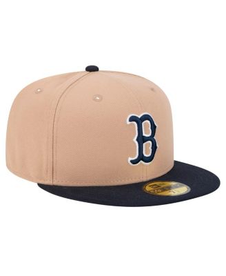 Men's Khaki Boston Red Sox 59FIFTY Fitted Hat