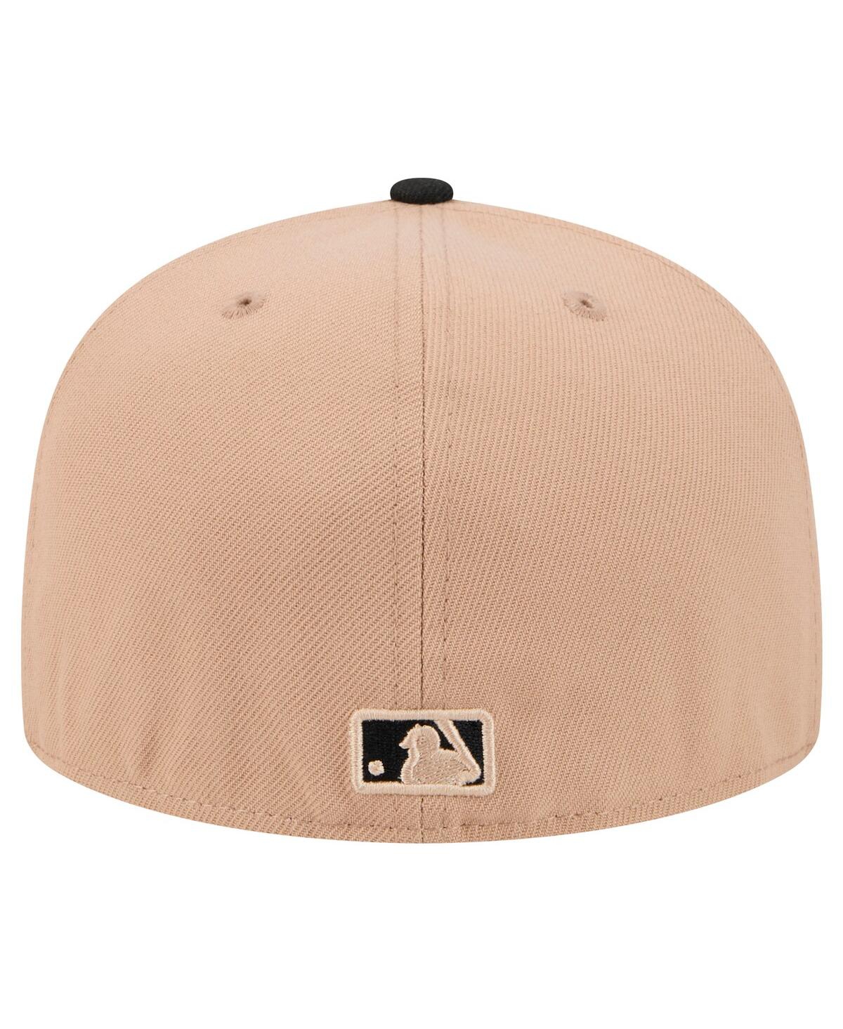 NEW ERA MEN'S KHAKI SAN FRANCISCO GIANTS 59FIFTY FITTED HAT