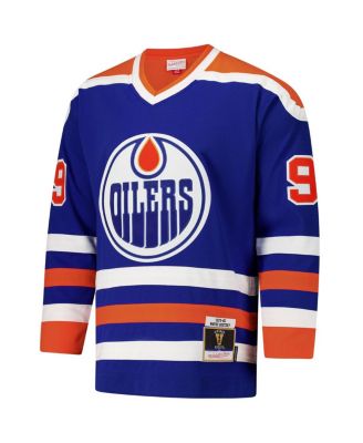 Men's Wayne Gretzky Royal Edmonton Oilers 1979-80 Power Play Jersey
