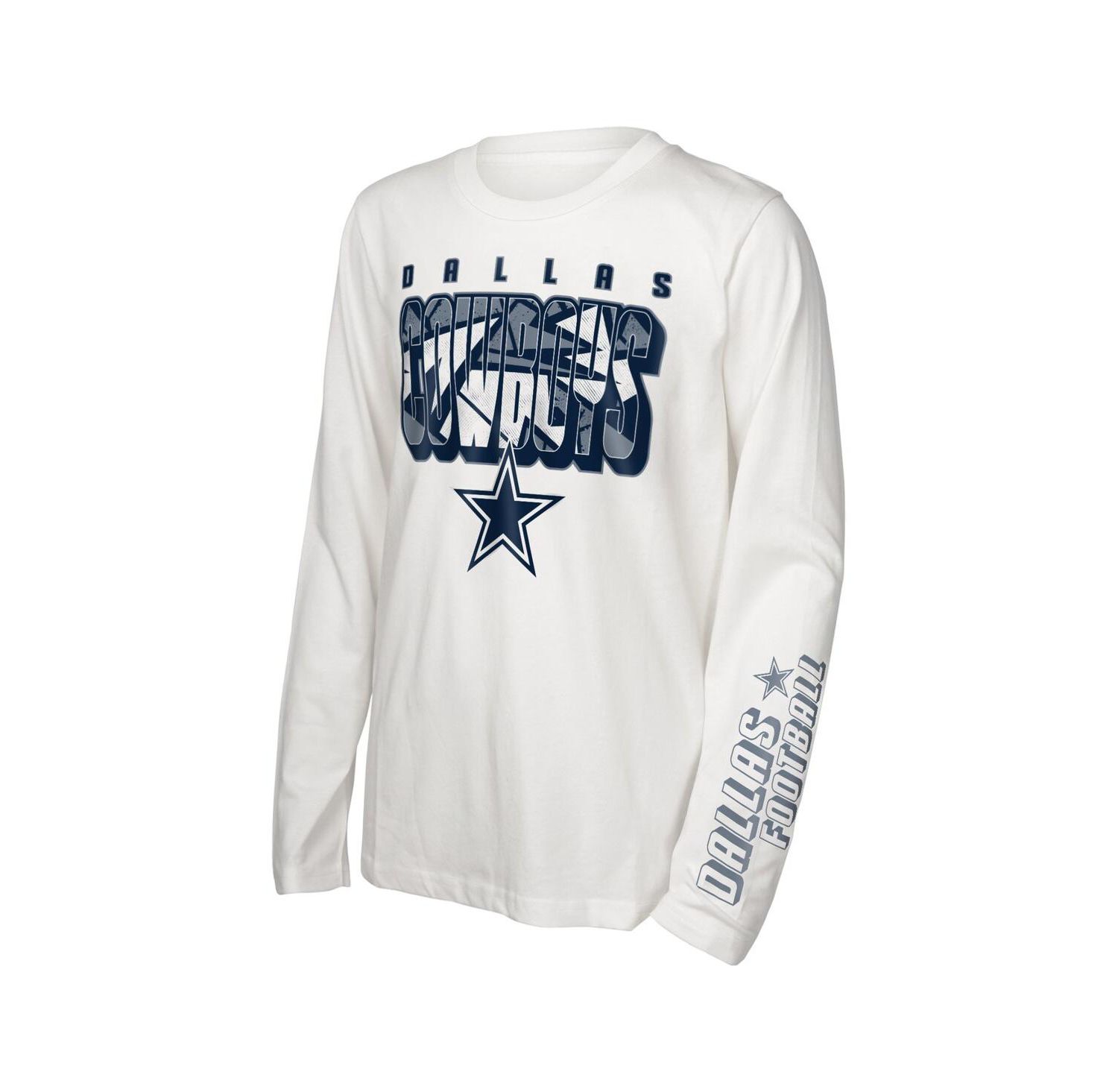 Big Boys and Girls Dallas Cowboys in the Mix T-Shirt Combo Set