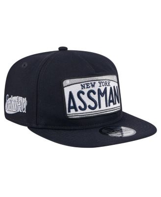 Men's Navy Seinfeld License Plate Golfer Adjustable Hat