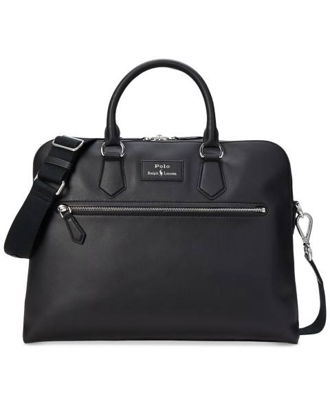 Мужские сумки Polo Ralph Lauren Men's Smooth Leather Commuter Bag