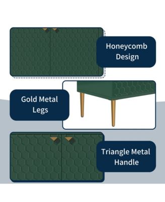 3 Door Accent Cabinet