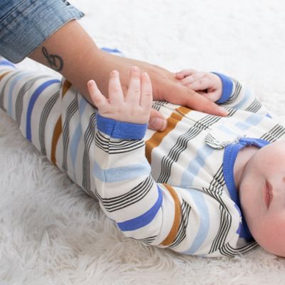 Baby Boys 3pk Cotton Sleeper Set Boy, Cobalt Dino