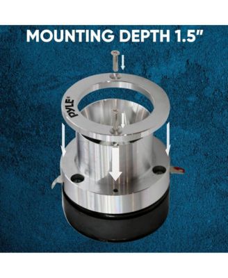 Titanium Dome Tweeter, 1.0'' Voice Coil, 100W Max, 4-Ohm, Aluminum Housing