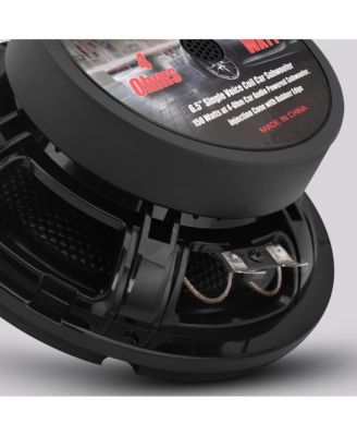 6.5" Single Voice Coil Car Subwoofer, 150 Watts, 4-Ohm