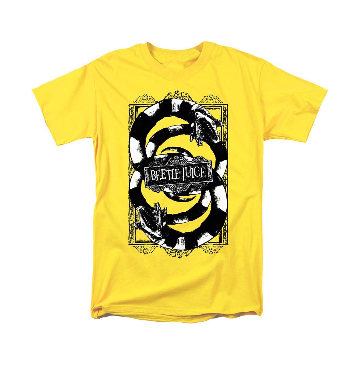 Mens We Got Worms Short Sleeve Adult Tee / T-Shirt - Yellow